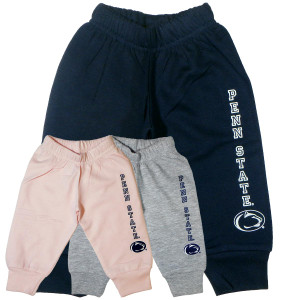 toddler sweatpants Penn State navy, oxford, pink image